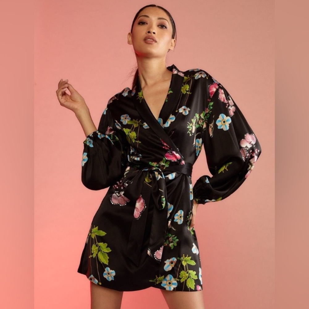 Cynthia Rowley Perineal  Silk Dress